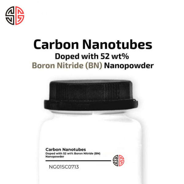 Carbon Nanotubes Doped with 52 wt% Boron Nitride (BN) Nanopowder/Nanoparticles
