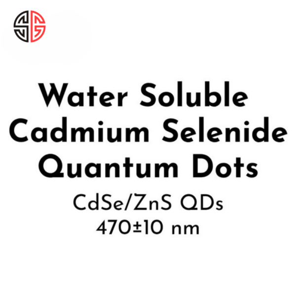 Water Soluble Cadmium Selenide Quantum Dots (CdSe/ZnS) 470 nm