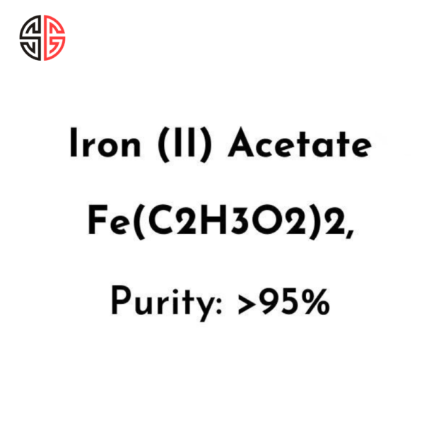 Iron (II) Acetate Fe(C2H3O2)2, Purity: > 95%